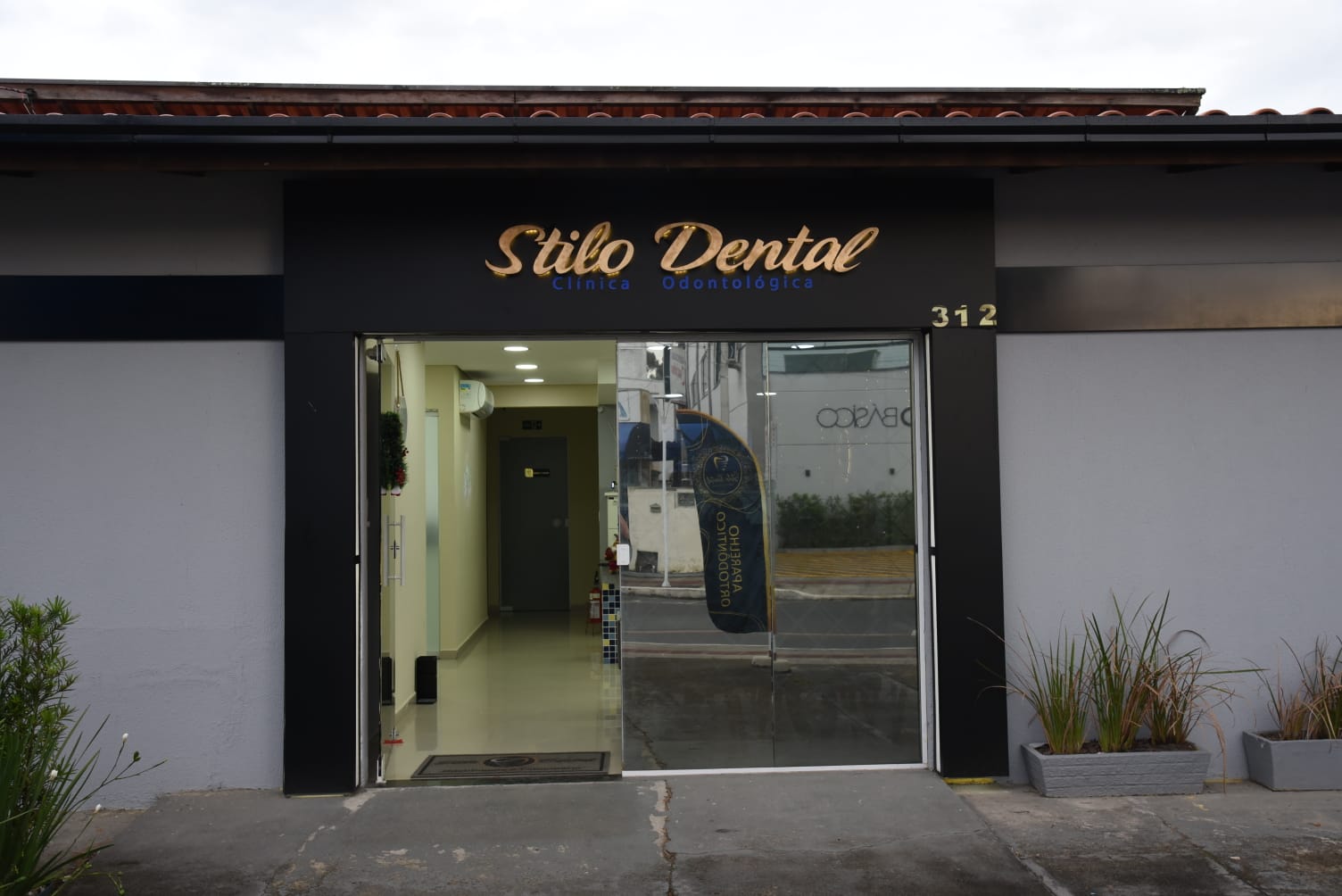 Fachada da Stilo Dental — Av. Santos Dumont, 312